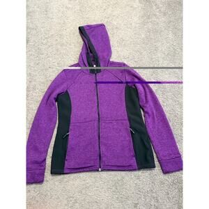 ZeroXposur Women's Hooded Jacket Grape Purple Full Zip, Lined